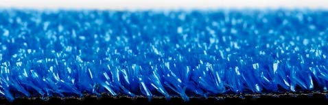 GleeGrass Césped Artificial Color Azul Altura 8mm (+/- 5%) 9,95€/m2 (Ancho 1 x Largo 5 Metros)
