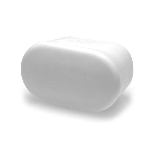 Gleitgut Lot de 4 embouts de pied ovales - Embouts pour tubes ovales - 40 x 20 mm - Blanc Gleitgut Lot de 4 embouts de pied ovales - Embouts pour tubes ovales - 40 x 20 mm - Blanc