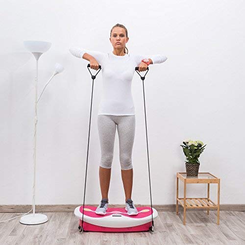 GLOBAL RELAX Zen Shaper® Plus Plataforma vibratoria oscilante Fitness - Rosa (Modelo 2020) - Tabla vibradora de Gimnasia para Adelgazar y Perder Peso - 3 áreas de Ejercicio - Garantía 2 Años GLOBAL RELAX Zen Shaper® Plus Plataforma vibratoria oscilante Fitness - Rosa (Modelo 2020) - Tabla vibradora de Gimnasia para Adelgazar y Perder Peso - 3 áreas de Ejercicio - Garantía 2 Años
