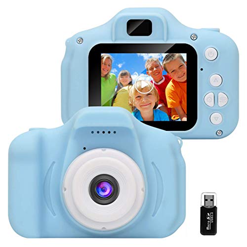 GlobalCrown Cámara para niños,Mini Digital Recargable Cámara Video Prueba de Golpes Regalos para niños de 3 a 8 años, 8MP HD Pantalla de 2 Pulgadas para Jugar al Aire Libre (32GB Tarjeta incluida) GlobalCrown Cámara para niños,Mini Digital Recargable Cámara Video Prueba de Golpes Regalos para niños de 3 a 8 años, 8MP HD Pantalla de 2 Pulgadas para Jugar al Aire Libre (32GB Tarjeta incluida)