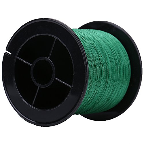 GLOGLOW Línea de Pesca Trenzada 1pc 300m Trenzado PE 4 Hilos Líneas de Pesca súper Fuertes Cuerda de Pescado multifilamento Cordón Verde(3)