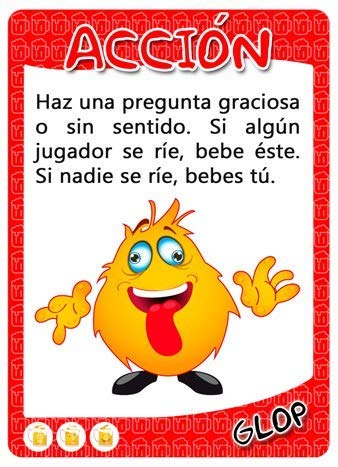 Glop Game - Juego para Beber - Juego de Mesa para Fiestas con Amigos - Juego de Cartas para Beber - 100 Cartas Glop Game - Juego para Beber - Juego de Mesa para Fiestas con Amigos - Juego de Cartas para Beber - 100 Cartas