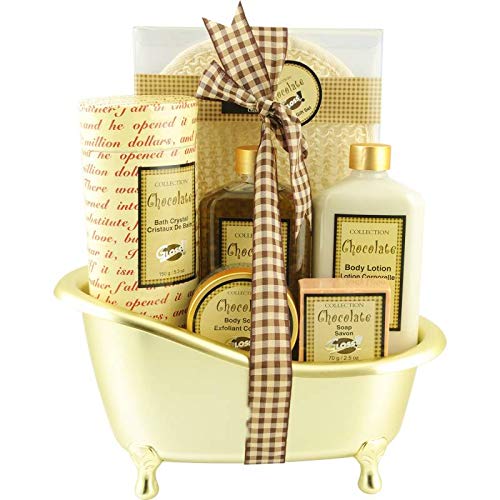 Gloss - caja de baño, caja de regalo para mujeres - Bañera de Baño Regalo - Chocolate Gloss - caja de baño, caja de regalo para mujeres - Bañera de Baño Regalo - Chocolate
