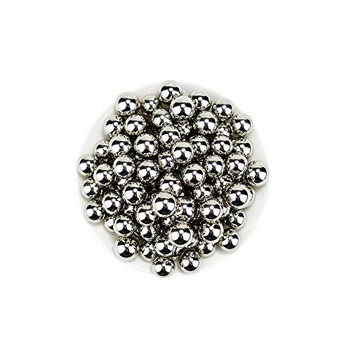 GM&BW Tirachinas Bolas Acero 6mm para Tiragomas o Airsoft Rifle de Tirachinas,Bolas Rodamiento,Niquelado por Antióxido,Embalaje Resellable GM&BW Tirachinas Bolas Acero 6mm para Tiragomas o Airsoft Rifle de Tirachinas,Bolas Rodamiento,Niquelado por Antióxido,Embalaje Resellable
