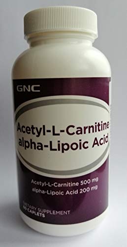 GNC Acetil-L-Carnitina + Ácido Alfa Lipoico - 60 cápsulas - Soporte y Protección de la función Cerebral. Ayuda a quemar el exceso de grasa. GNC Acetil-L-Carnitina + Ácido Alfa Lipoico - 60 cápsulas - Soporte y Protección de la función Cerebral. Ayuda a quemar el exceso de grasa.