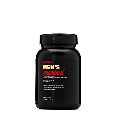 GNC Men's ArginMax, 90 tabletas, apoya el flujo sanguíneo y la vitalidad