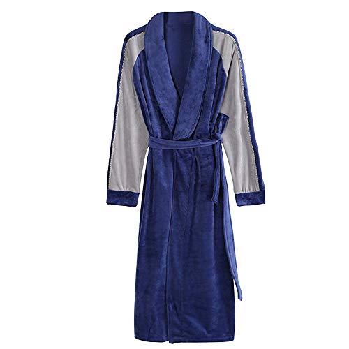 GNLIAN HUAHUA Homewear Invierno Caliente Grueso de la Franela for Hombre Albornoz Kimono Albornoz Atractiva de Las Mujeres Batas Hombre térmica Bata más el tamaño de Homewear, L Vendaje GNLIAN HUAHUA Homewear Invierno Caliente Grueso de la Franela for Hombre Albornoz Kimono Albornoz Atractiva de Las Mujeres Batas Hombre térmica Bata más el tamaño de Homewear, L Vendaje