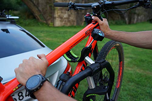 GO BIKER Portabicicletas de Enganche Speed para 3 Bicicletas con antirrobo