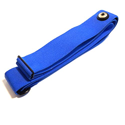 GO-SHOPPING24 Correa de pecho suave de repuesto, azul, tamaño M-XXL, para modelos Polar H1, H2, H3, H6, H7, H10 en tallas M-XXL GO-SHOPPING24 Correa de pecho suave de repuesto, azul, tamaño M-XXL, para modelos Polar H1, H2, H3, H6, H7, H10 en tallas M-XXL