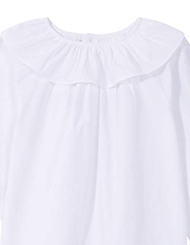 Gocco Blusa Cuello Volante Blanca Blouse, 43894 para Niñas