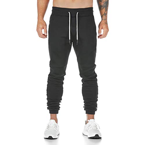 Godoboo Pantalones Jogger Pantalones de Deporte para Hombre Jogging Pantalones Ajustados Pantalones Deportivos para Hombres