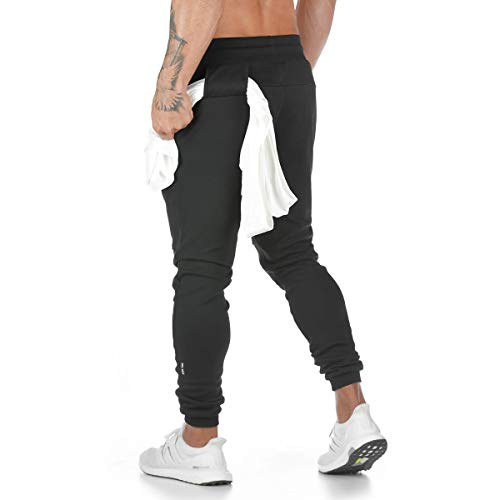 Godoboo Pantalones Jogger Pantalones de Deporte para Hombre Jogging Pantalones Ajustados Pantalones Deportivos para Hombres