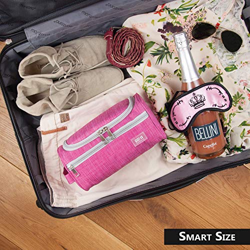 GO!elements® Bolsa de Aseo | Mochila para Colgar Hombres y Mujeres | Bolso cosmético Hombre Mujer para Maletas y Equipaje de Mano | Bolsa de Viaje Bolsa de Lavado, Color:Gris GO!elements® Bolsa de Aseo | Mochila para Colgar Hombres y Mujeres | Bolso cosmético Hombre Mujer para Maletas y Equipaje de Mano | Bolsa de Viaje Bolsa de Lavado, Color:Gris