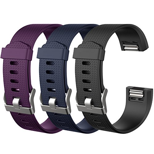 Gogoings Correa para Fitbit Charge 2 Pulsera Ajustable Correa de Reemplazo Deportivo Compatible con Fitbit Charge2 para Mujeres Hombres