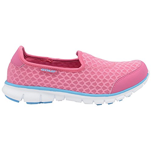 Gola - Zapatillas Deportiva Modelo Active Mystic 2 sin Cordones para Mujer (39 EU) (Rosa/Azul)