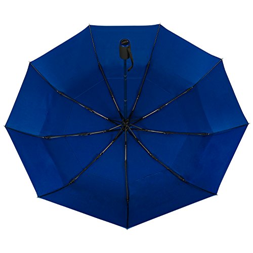 Golden Lemur Paraguas Plegable Automático Mujer y Hombre. Paraguas Originales de Colores Antiviento Ligero Resistente y Compacto. Tela Reforzada Doble Capa T210 Teflon Garantía Calidad Color Azul Golden Lemur Paraguas Plegable Automático Mujer y Hombre. Paraguas Originales de Colores Antiviento Ligero Resistente y Compacto. Tela Reforzada Doble Capa T210 Teflon Garantía Calidad Color Azul