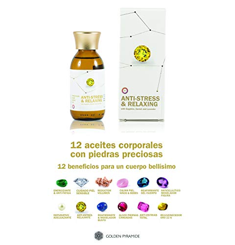 GOLDEN PYRAMIDE | Aceite Corporal - Antiestrés Relajante GOLDEN PYRAMIDE | Aceite Corporal - Antiestrés Relajante