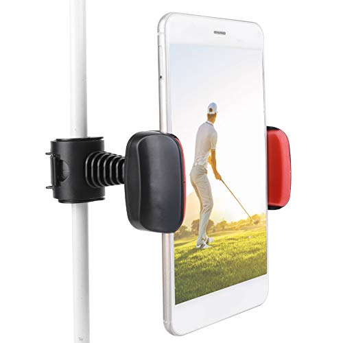 Golf Phone Stand Golf Phone Holder Clip Golf Training Aid for Golf Palos de Alineación Y Eje del Palo de Golf