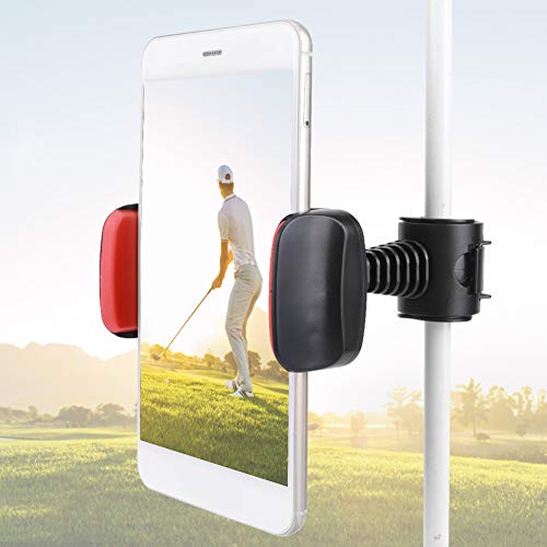 Golf Phone Stand Golf Phone Holder Clip Golf Training Aid for Golf Palos de Alineación Y Eje del Palo de Golf