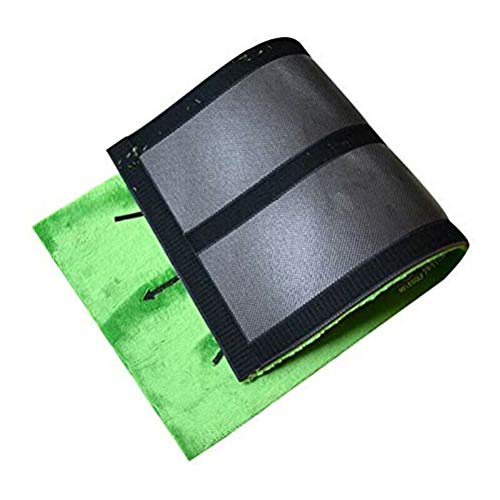 Golf Training Mat for Swing Detection Batting Mini Golf Practice Hitting Mat Golf Practice Training Aid Game and Gift for Home Office Outdoor Indoor Use