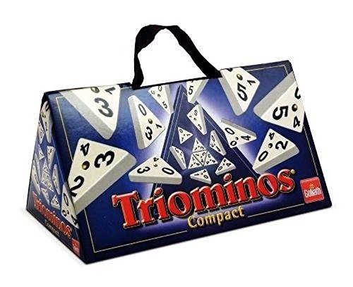 Goliath Triominos Compact - Juego de Mesa de Tipo dominó