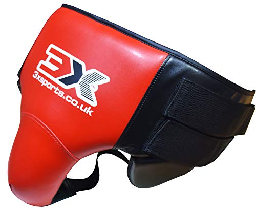 Golpear La Ingle Copa De Guardia Ingle De Cuero De Piel De Vaca Guardia Copa Atlética Para Formación MMA Boxeo Muay Thai Sparring Luchando Protector Abdominal Para Hombres Jock Strap Para Kickboxing