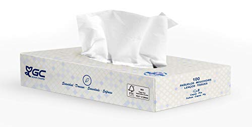 Gomà-Camps - Caja 24 Estuches 100 Pañuelos Desmaquillantes Faciales, 2400 Unidades | Papel Tissue de Alta Suavidad y Absorción, Certificado FSC MIX, Ideal Centros de Salud, Restauración y Hostelería Gomà-Camps - Caja 24 Estuches 100 Pañuelos Desmaquillantes Faciales, 2400 Unidades | Papel Tissue de Alta Suavidad y Absorción, Certificado FSC MIX, Ideal Centros de Salud, Restauración y Hostelería