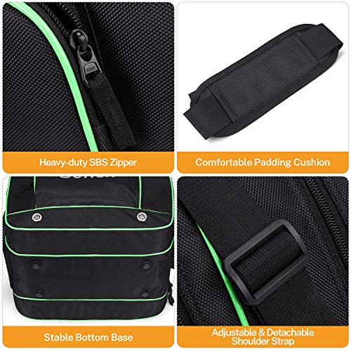 Gonex Bolsa de patines de hielo, bolsa de patinaje en línea, bolsa de patinaje de esquí, bolsa con múltiples bolsillos para patinaje sobre hielo, casco, equipo de protección para niños y adultos Gonex Bolsa de patines de hielo, bolsa de patinaje en línea, bolsa de patinaje de esquí, bolsa con múltiples bolsillos para patinaje sobre hielo, casco, equipo de protección para niños y adultos