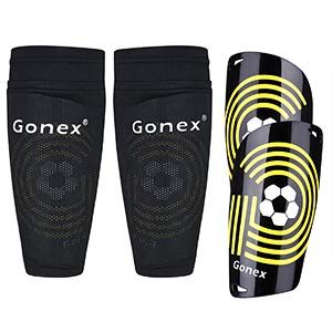 Gonex Espinilleras de fútbol niños Adultos Juventud Mangas Protectoras de fútbol espinilleras Hombre de fútbol Juveniles con Calcetines cojín de EVA Gonex Espinilleras de fútbol niños Adultos Juventud Mangas Protectoras de fútbol espinilleras Hombre de fútbol Juveniles con Calcetines cojín de EVA