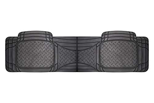 GOOD YEAR GOD9023 1 Juego de alfombras de Goma Puente recortables Color Goodyear, Negro 3 Piezas