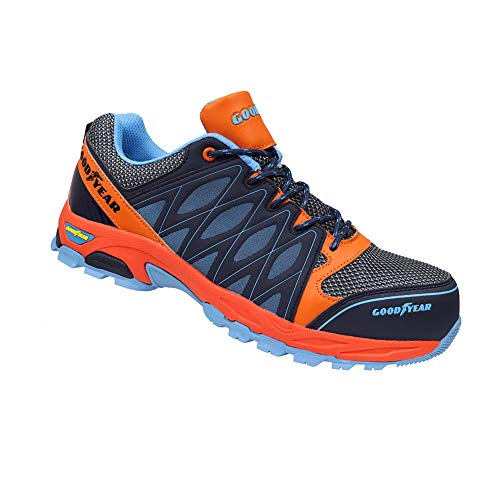 Goodyear GYSHU1583 S1P/SRA/HRO - Calzado de Trabajo, Multicolor, 43 EU Goodyear GYSHU1583 S1P/SRA/HRO - Calzado de Trabajo, Multicolor, 43 EU