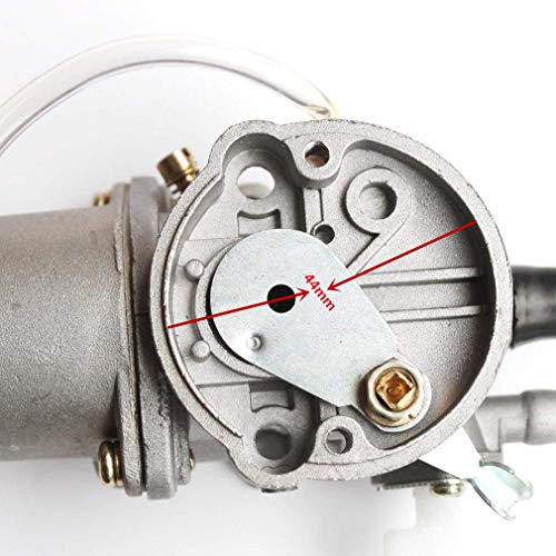 GOOFIT Carburador 13 PZ13 Moto para 2 Tiempos 47cc 49cc Mini Quad Pit Bike Motor Ciclomotor y Scooter Plata GOOFIT Carburador 13 PZ13 Moto para 2 Tiempos 47cc 49cc Mini Quad Pit Bike Motor Ciclomotor y Scooter Plata
