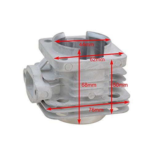 GOOFIT Carburador 19 Minimoto Chino con 44mm Cilindro Motor del Filtro de Aire para Decespugliatore 2 Tiempos 47cc 49cc Scooter Pit Bike ATV Mini Quad Rojo GOOFIT Carburador 19 Minimoto Chino con 44mm Cilindro Motor del Filtro de Aire para Decespugliatore 2 Tiempos 47cc 49cc Scooter Pit Bike ATV Mini Quad Rojo