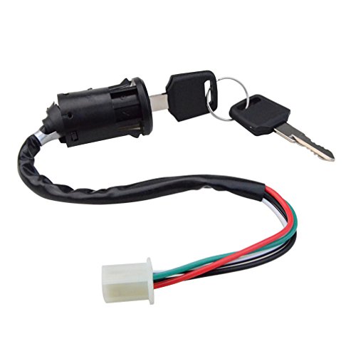 GOOFIT Kit de reconstrucción de ignición Arnés de cableado para 110cc 125cc ATV Quad Bike Go Kart Buggy GOOFIT Kit de reconstrucción de ignición Arnés de cableado para 110cc 125cc ATV Quad Bike Go Kart Buggy