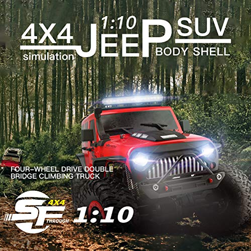 Goolsky WLtoys 104311 RC Coche 2.4G 1/10 4WD Jeep Coche SUV Motor Cepillado Control Remoto Off-Road Crawler Coche Goolsky WLtoys 104311 RC Coche 2.4G 1/10 4WD Jeep Coche SUV Motor Cepillado Control Remoto Off-Road Crawler Coche