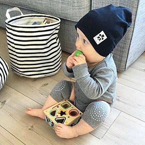 GOPOWD 3 Pares de Rodillera para Bebé Niños Niñas con Antideslizante Goma para 6 a 24 Meses GOPOWD 3 Pares de Rodillera para Bebé Niños Niñas con Antideslizante Goma para 6 a 24 Meses