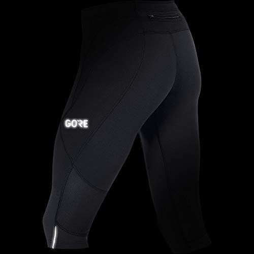 GORE WEAR R3 Mallas 3/4 de hombre, L, negro