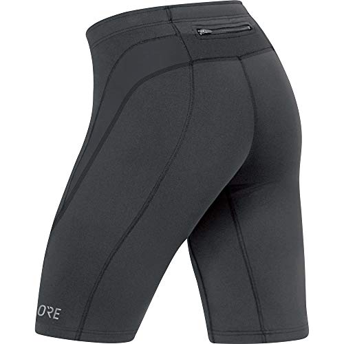 GORE WEAR R3 Mallas cortas para hombre, M, negro