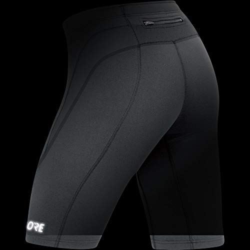 GORE WEAR R3 Mallas cortas para hombre, M, negro