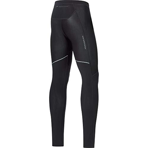 GORE WEAR R3 Mallas para Hombre Partial Gore Windstopper, S, Negro