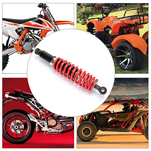 Gorgeri 350mm/13.8inch Amortiguador trasero, Spring Assist Amortiguador para Buggy Quad Dirt Bike ATV