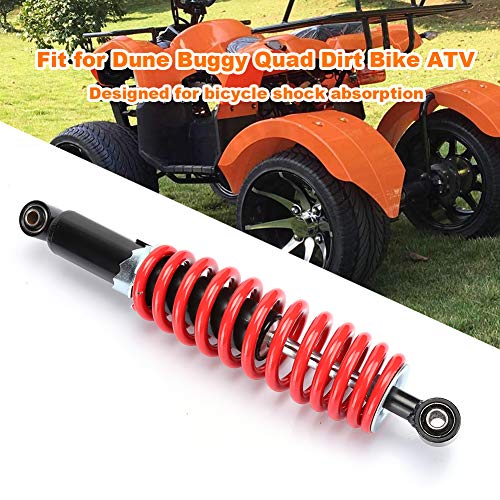 Gorgeri 350mm/13.8inch Amortiguador trasero, Spring Assist Amortiguador para Buggy Quad Dirt Bike ATV