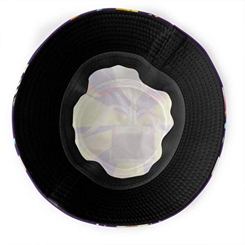 Gorra para el Sol Copa Cham-pion en Medio de Cintas Estrellas en el Cubo Sombrero para el Sol para Hombres Mujeres Protección Gorra de Pescador de Verano empaquetable Gorra para el Sol Copa Cham-pion en Medio de Cintas Estrellas en el Cubo Sombrero para el Sol para Hombres Mujeres Protección Gorra de Pescador de Verano empaquetable
