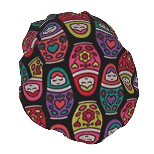 Gorro de baño elástico suave para muñecas rusas de tela multiusos impermeable para capó Gorro de baño elástico suave para muñecas rusas de tela multiusos impermeable para capó