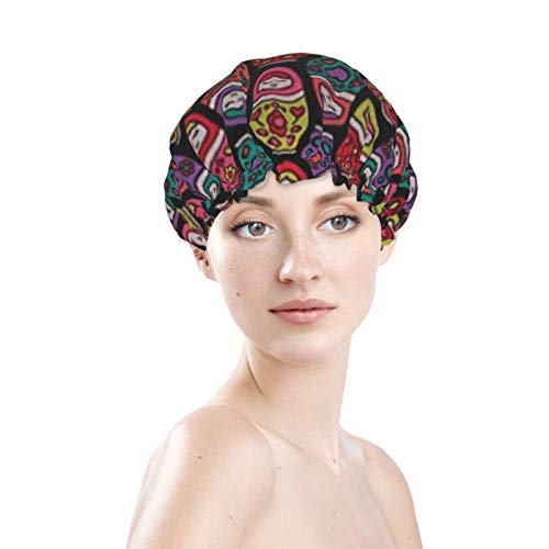 Gorro de baño elástico suave para muñecas rusas de tela multiusos impermeable para capó Gorro de baño elástico suave para muñecas rusas de tela multiusos impermeable para capó