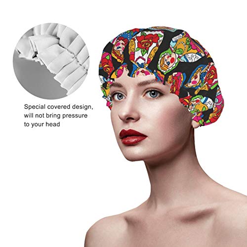 Gorro de baño elástico suave y resistente al agua con diseño de muñecas rusas Gorro de baño elástico suave y resistente al agua con diseño de muñecas rusas