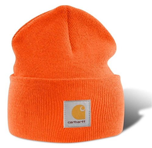 Gorro de invierno Carhartt para él y para ella, OFA, 100% acrílico, elástico (Gris Oscuro)