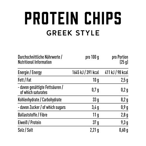 Got7 Nutrition Chips de Estilo Griego de Alta Proteína 50 g