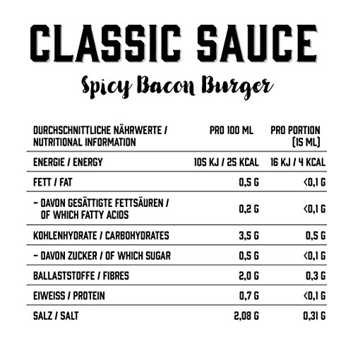 Got7 Nutrition Salsa Clásica de Hamburguesa de Tocino Picante 350 ml Got7 Nutrition Salsa Clásica de Hamburguesa de Tocino Picante 350 ml