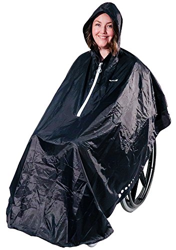 GOTITA – Poncho Impermeable para Silla de Ruedas – Chubasquero Universal – Capa de Lluvia para Silla de Ruedas fácil de Usar. Poncho de diseño Italiano (Azul Marino) GOTITA – Poncho Impermeable para Silla de Ruedas – Chubasquero Universal – Capa de Lluvia para Silla de Ruedas fácil de Usar. Poncho de diseño Italiano (Azul Marino)